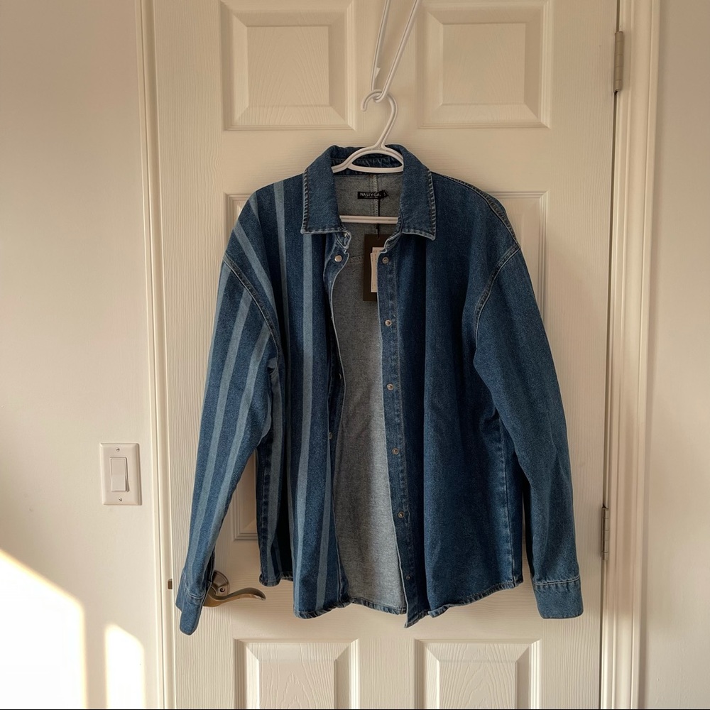 nastygal denim set